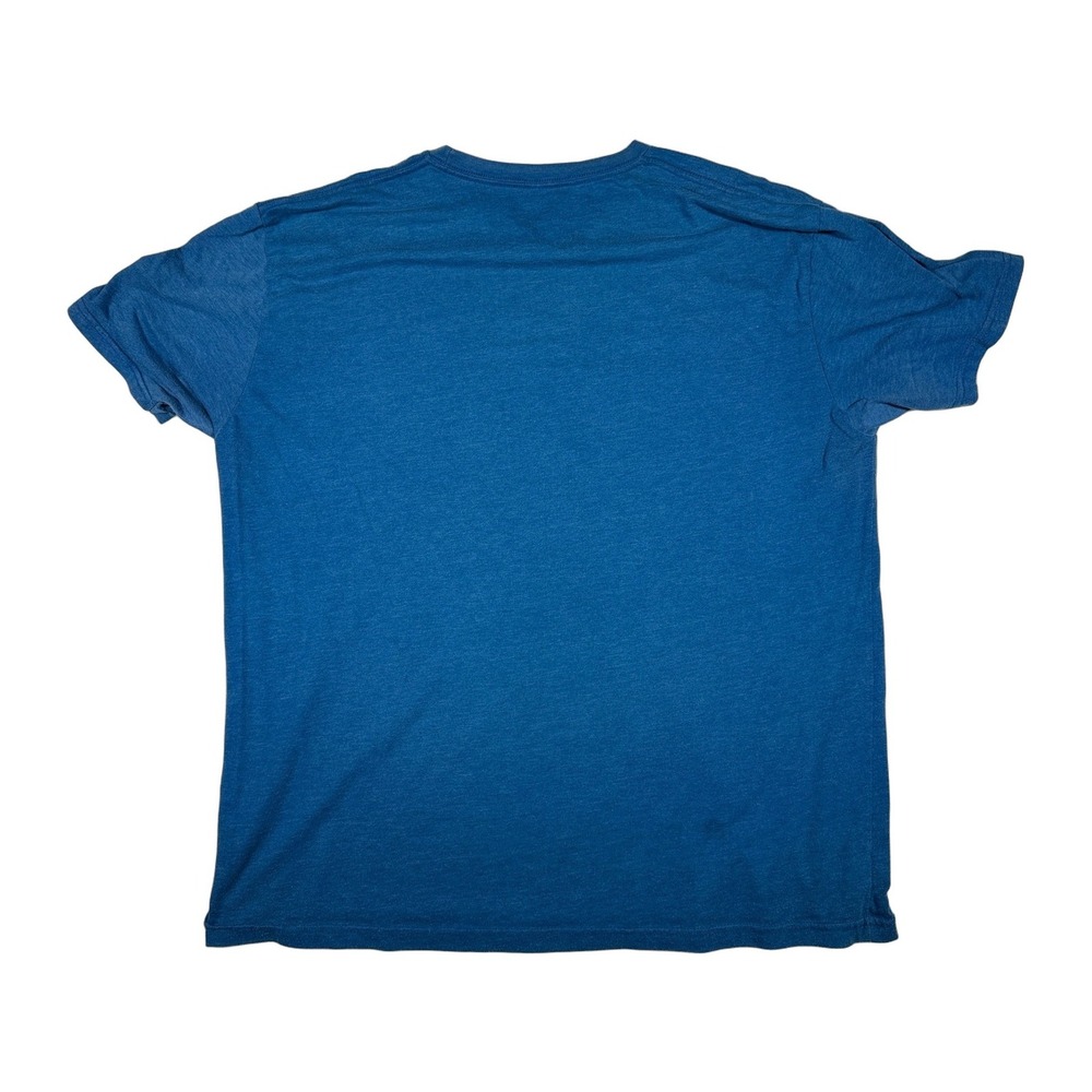 CaveCloth Pack Rat Outdoor Center Fayetteville Arkansas Graphic T Shirt XXL Blue - Picture 2 of 7